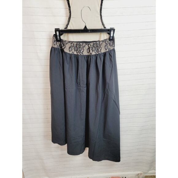 WEWOREWHAT Cutout Lace Asymmetric Midi Dress, sz Small - Picture 9 of 16